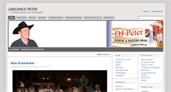 Desktop Screenshot of linedance-peter.de
